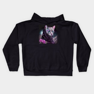 Modest Bengal Cat Kids Hoodie